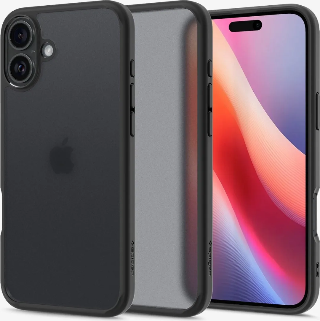 Spigen Ultra Hybrid iPhone 16 Plus Hoesje - Transparent