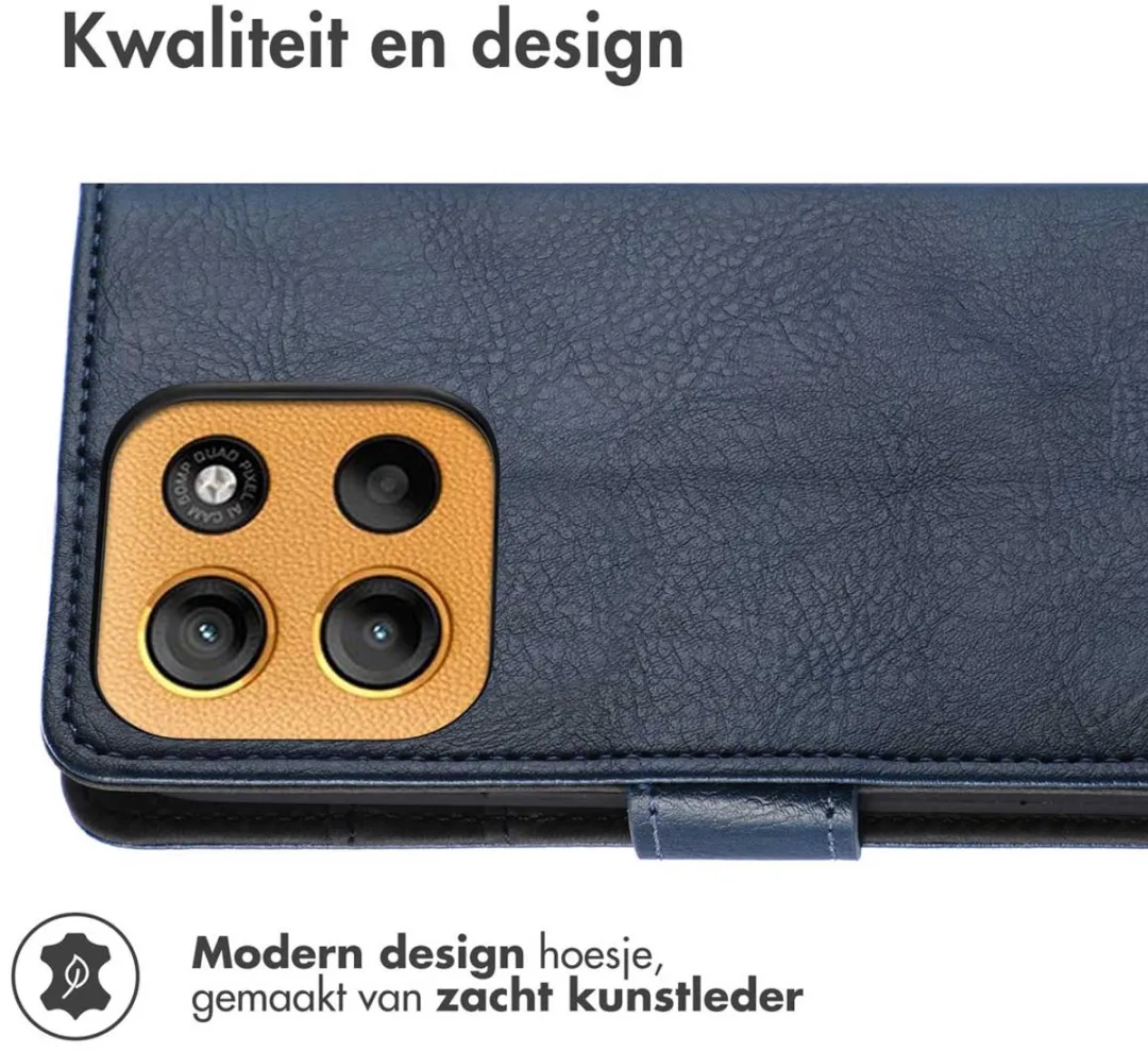 Imoshion Hoesje Motorola Moto G15 Power - Donkerblauw