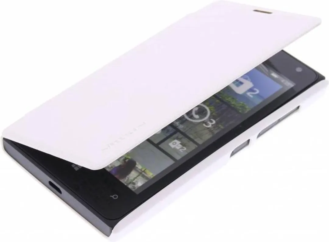 Nillkin Sparkle Hoesje Microsoft Lumia 435 - M43522743402 - Wit