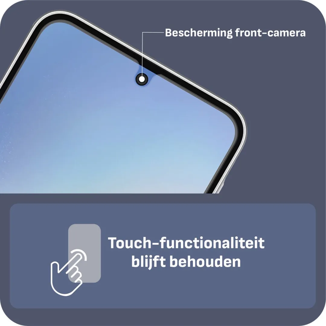 Just in Case Cazy Screenprotector Samsung Galaxy A35 - 2 Stuks