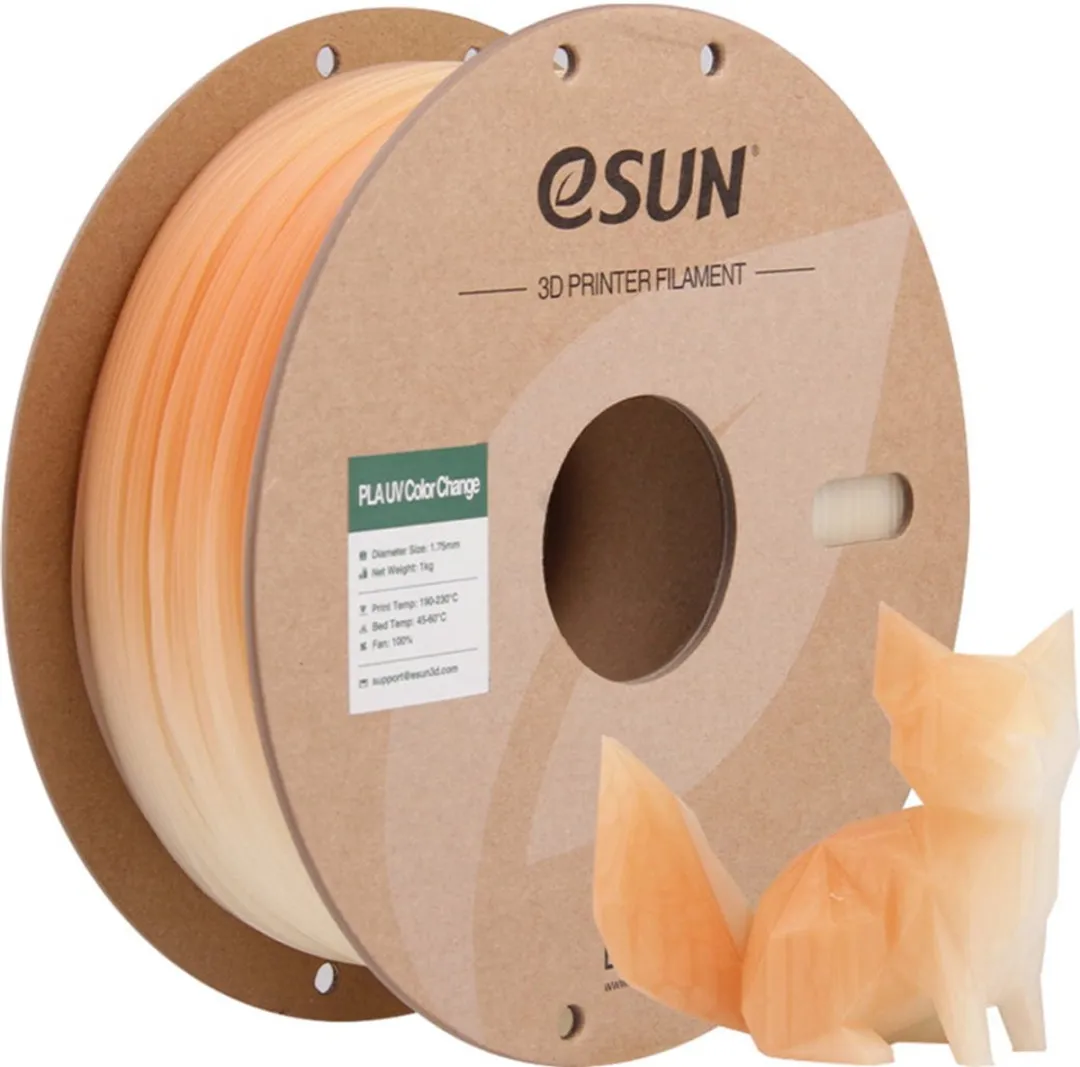 ESUN PLA-UV Color Change Oranje 1.75mm 3D Printer Filament
