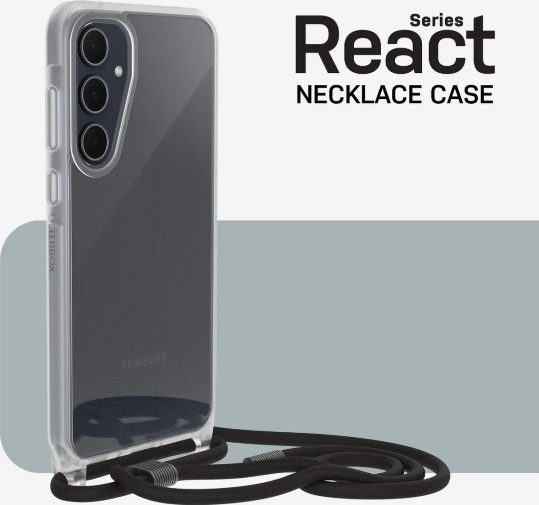 OtterBox React Necklace 77-95405 Hoesje - Samsung Galaxy A35 - Transparant