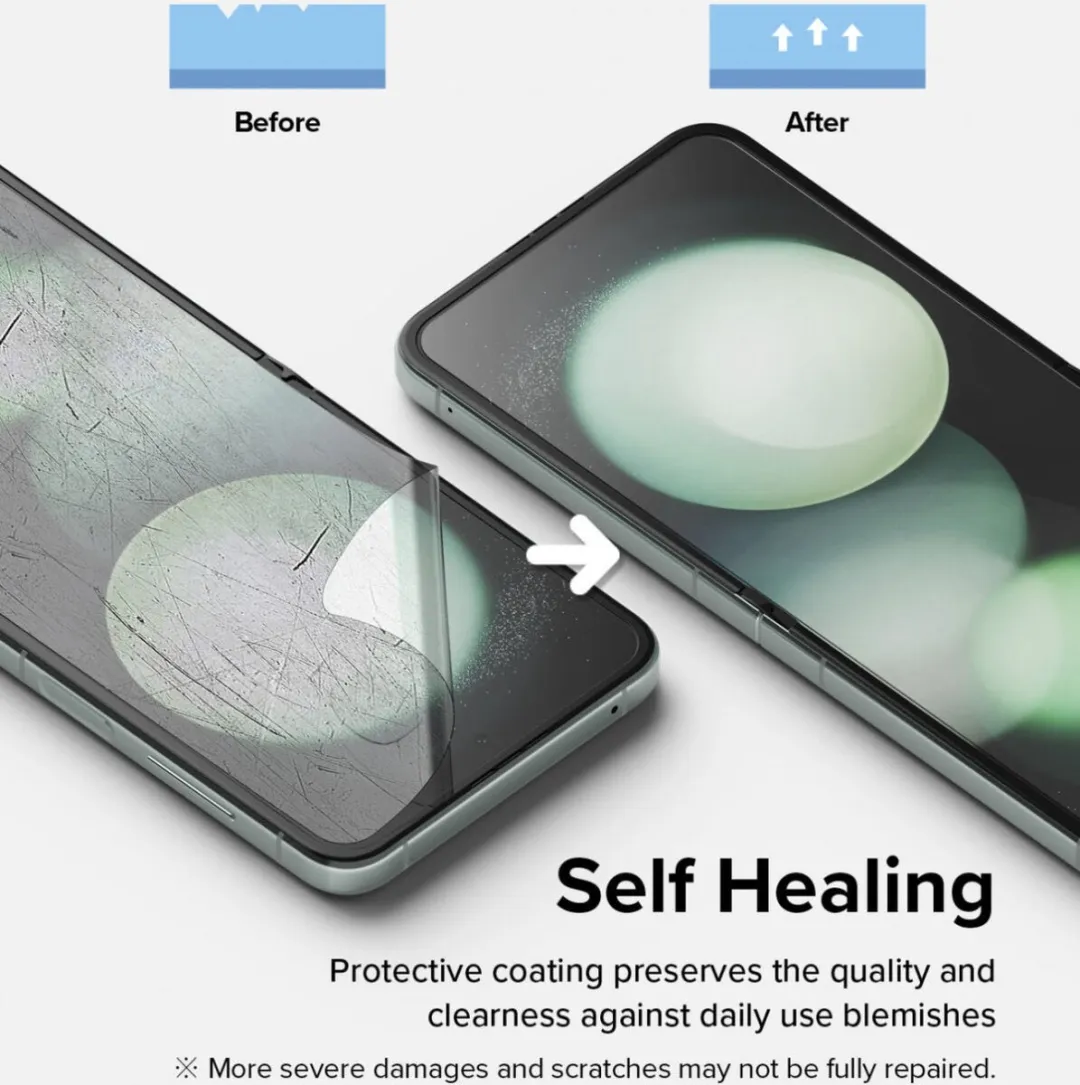 Ringke Dual Easy Film Screen Protector Samsung Galaxy Z Flip 5 - 2 Stuks