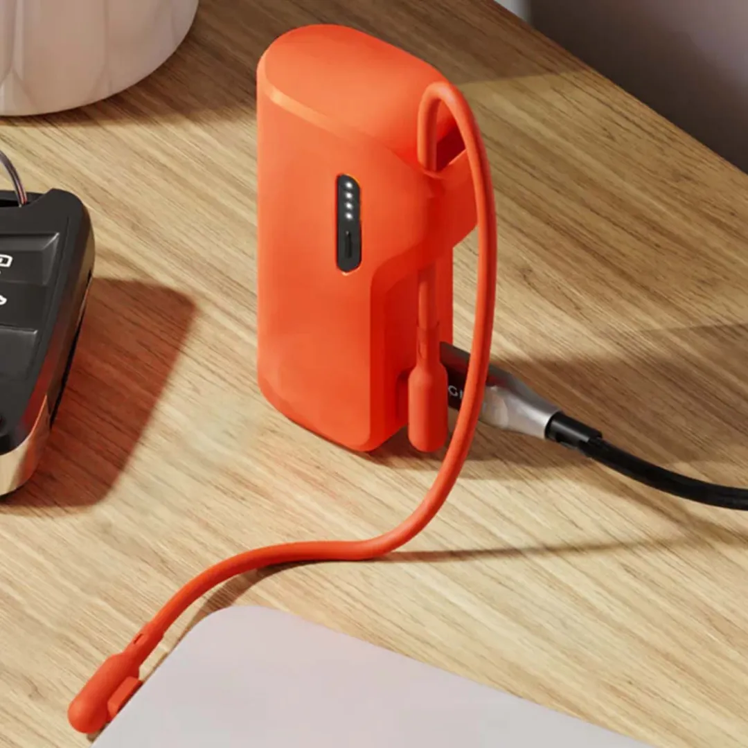 Cygnett Thumboost 5K Powerbank CY5358PBCHE - 5.000mAh - 20W - Oranje