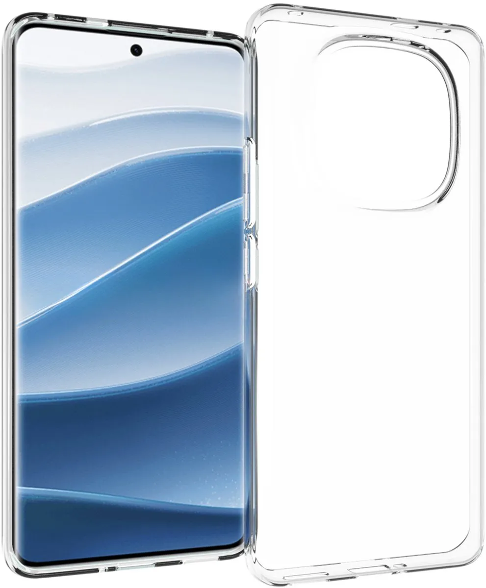 Accezz Hoesje Xiaomi Redmi Note 14 Pro Plus 5G - Transparant