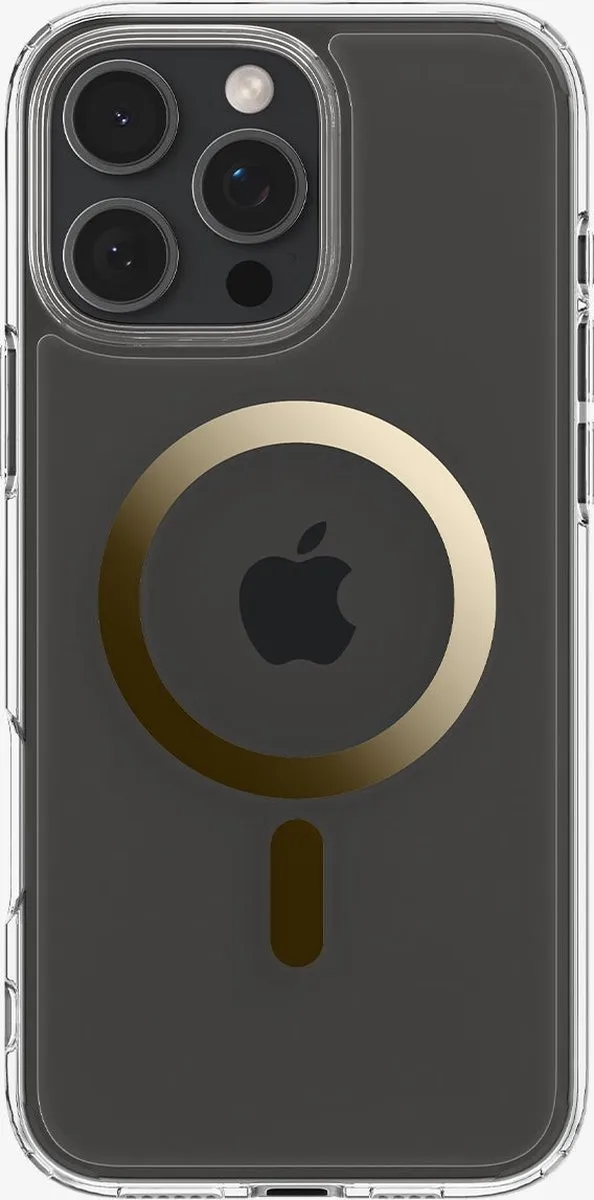 Spigen Ultra Hybrid MagFit ACS08001 Hoesje - iPhone 16 Pro Max - Goud - afbeelding 6 van 6