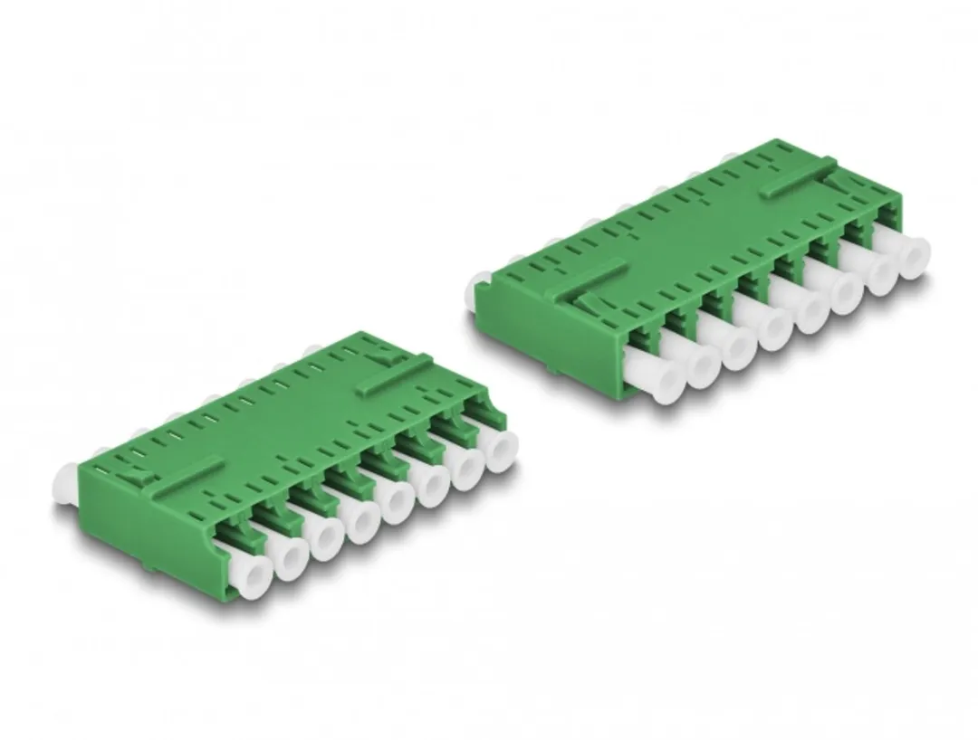 Delock LC Octuplex Koppler Groen