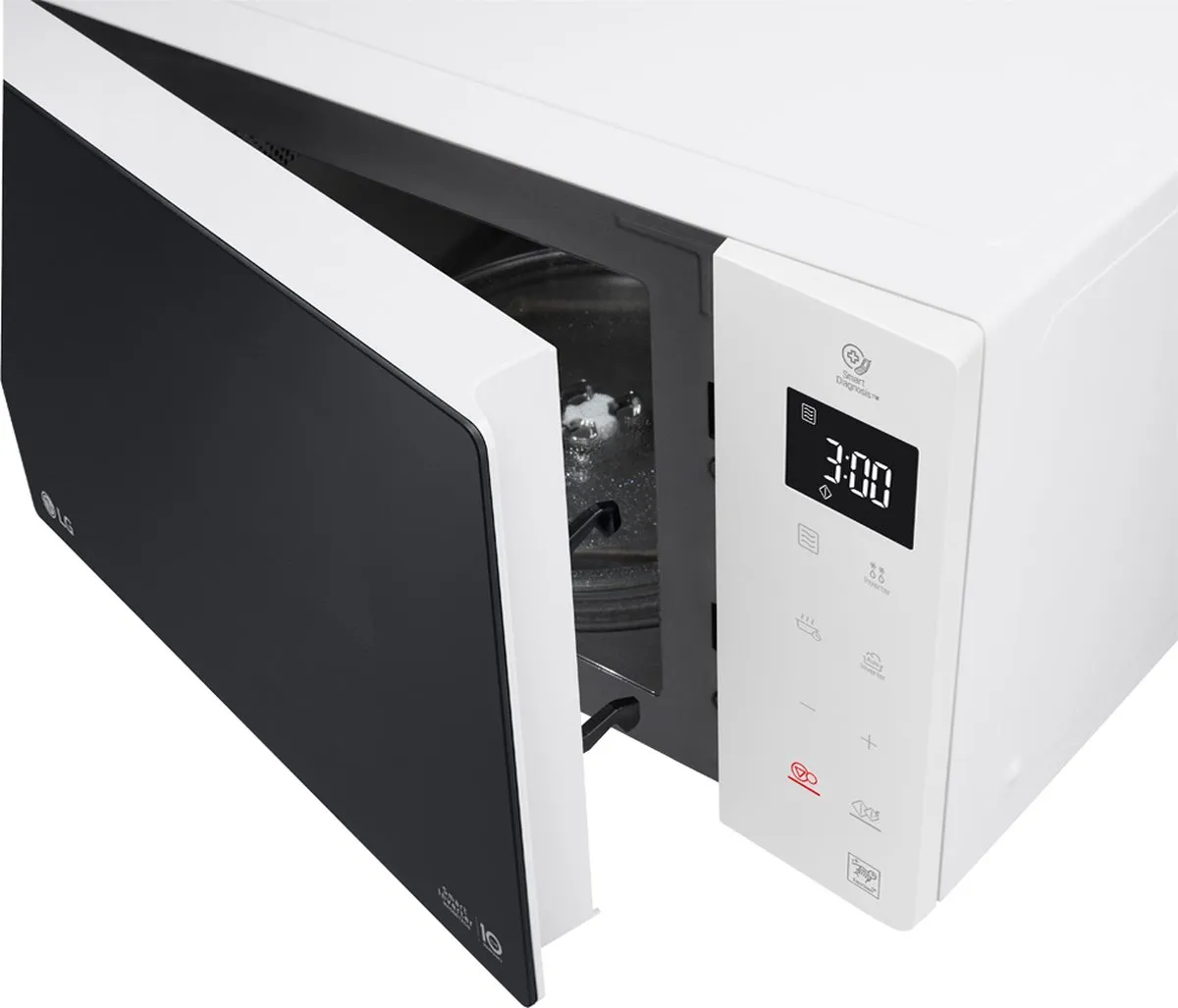 LG MS23NECBW Magnetron 1000W - 23L - Zwart/Wit - afbeelding 3 van 6