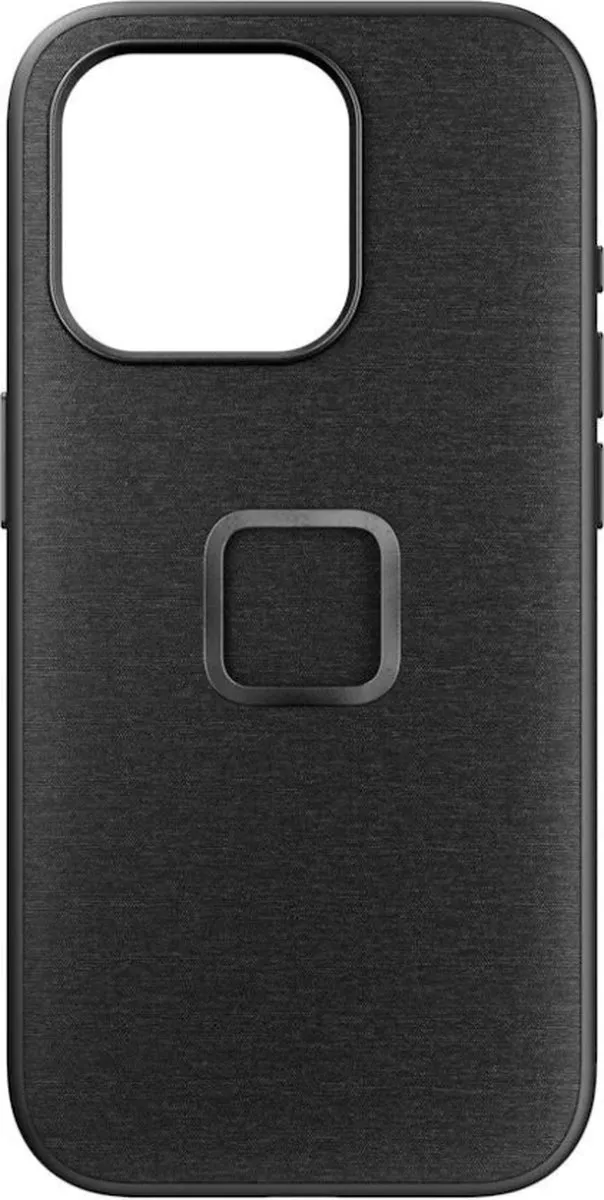Peak Design - Mobile Everyday Fabric Case iPhone 15 Pro Max v2 - Charcoal