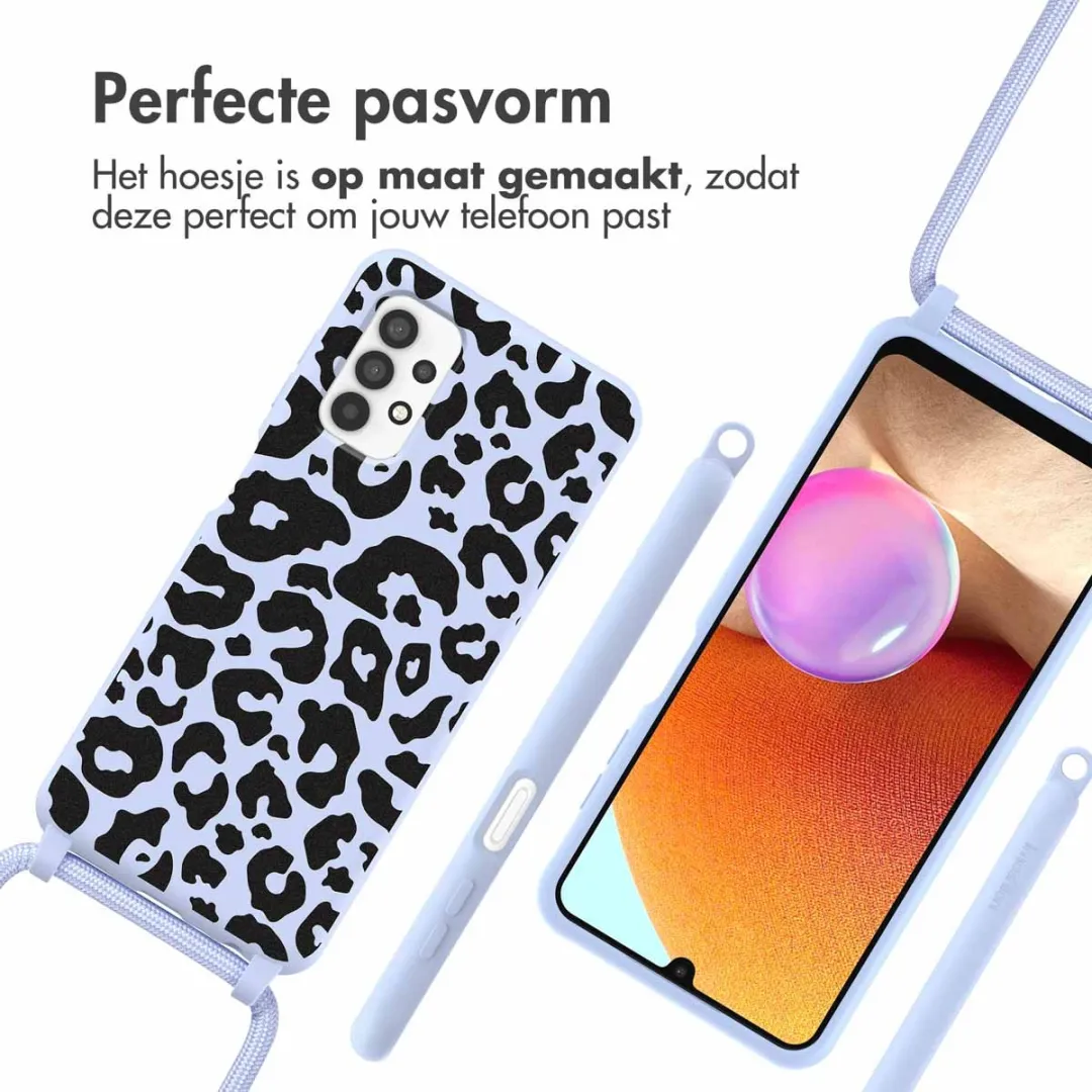 Imoshion Hoesje Samsung Galaxy A32 4G - Animal Lila