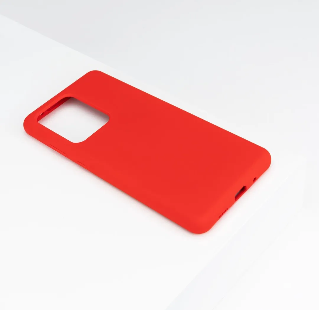 BMAX Siliconen Hoesje Samsung Galaxy S20 Ultra - Rood - afbeelding 6 van 6