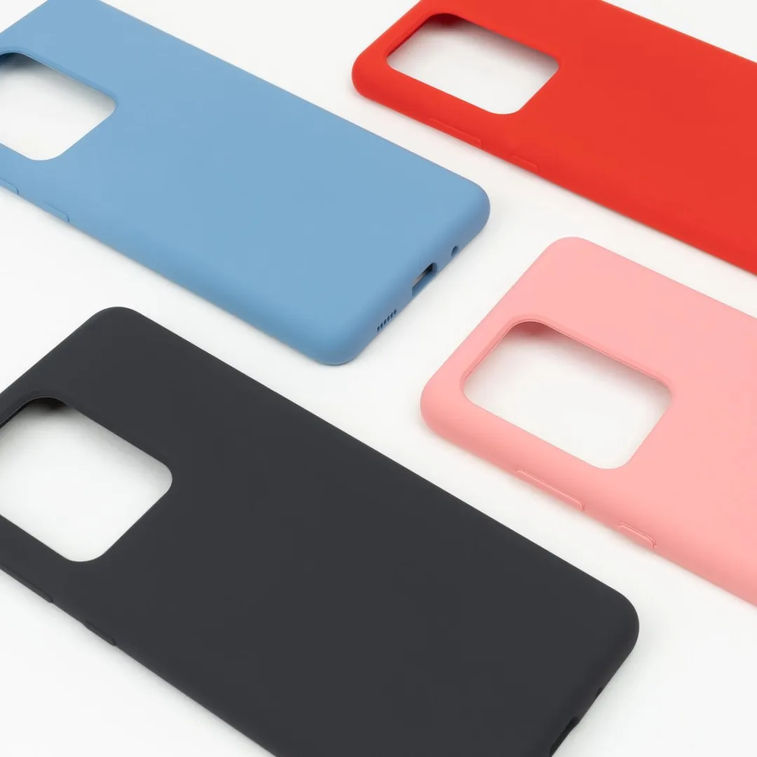BMAX Siliconen Hoesje Samsung Galaxy S20 Ultra - Rood