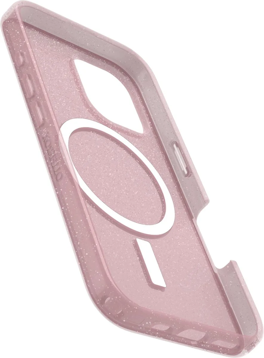 OtterBox Symmetry Clear Mag iPhone 16 Hoesje - Roze - 77-96384