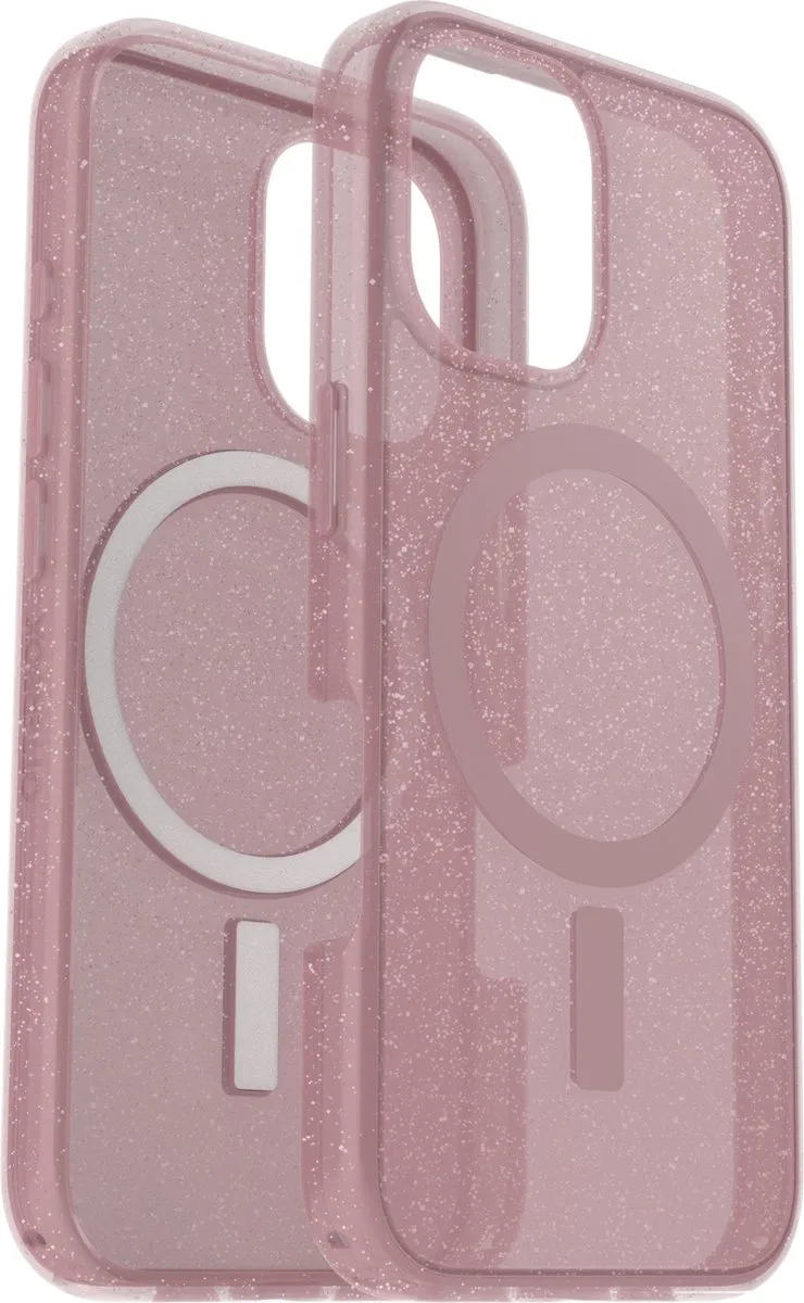 OtterBox Symmetry Clear Mag iPhone 16 Hoesje - Roze - 77-96384