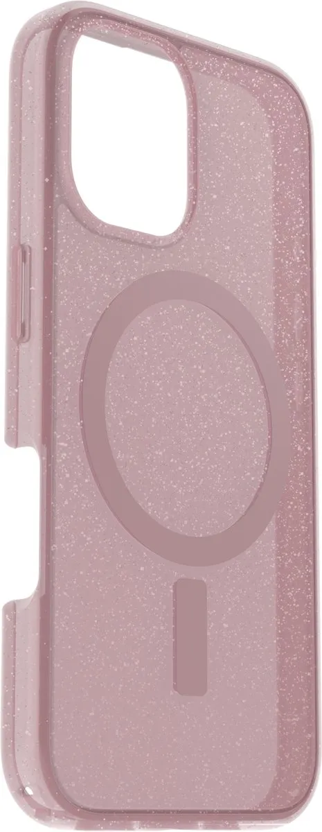 OtterBox Symmetry Clear Mag iPhone 16 Hoesje - Roze - 77-96384