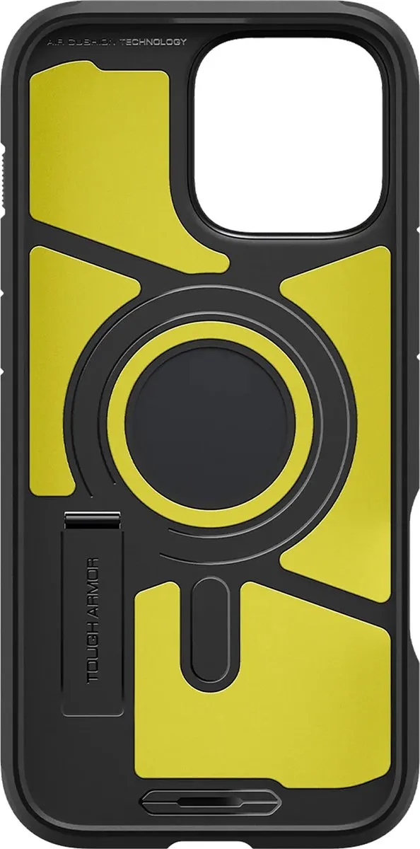 Spigen Tough Armor MagFit ACS08013 Hoesje - iPhone 16 Pro Max - Zwart