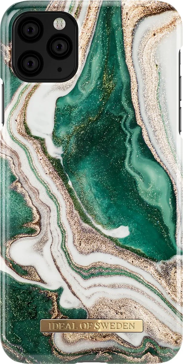 iDeal of Sweden iPhone 11 Pro Max Backcover Golden Jade Marble