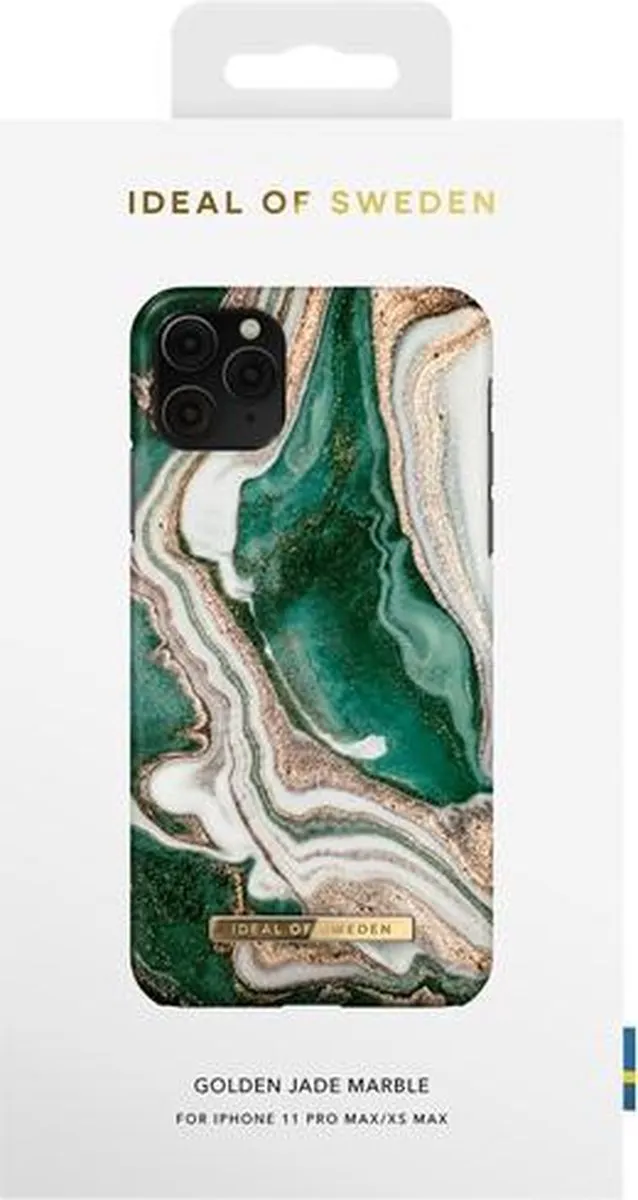 iDeal of Sweden iPhone 11 Pro Max Backcover Golden Jade Marble - IDFCAW18-I1965-98 - afbeelding 6 van 6