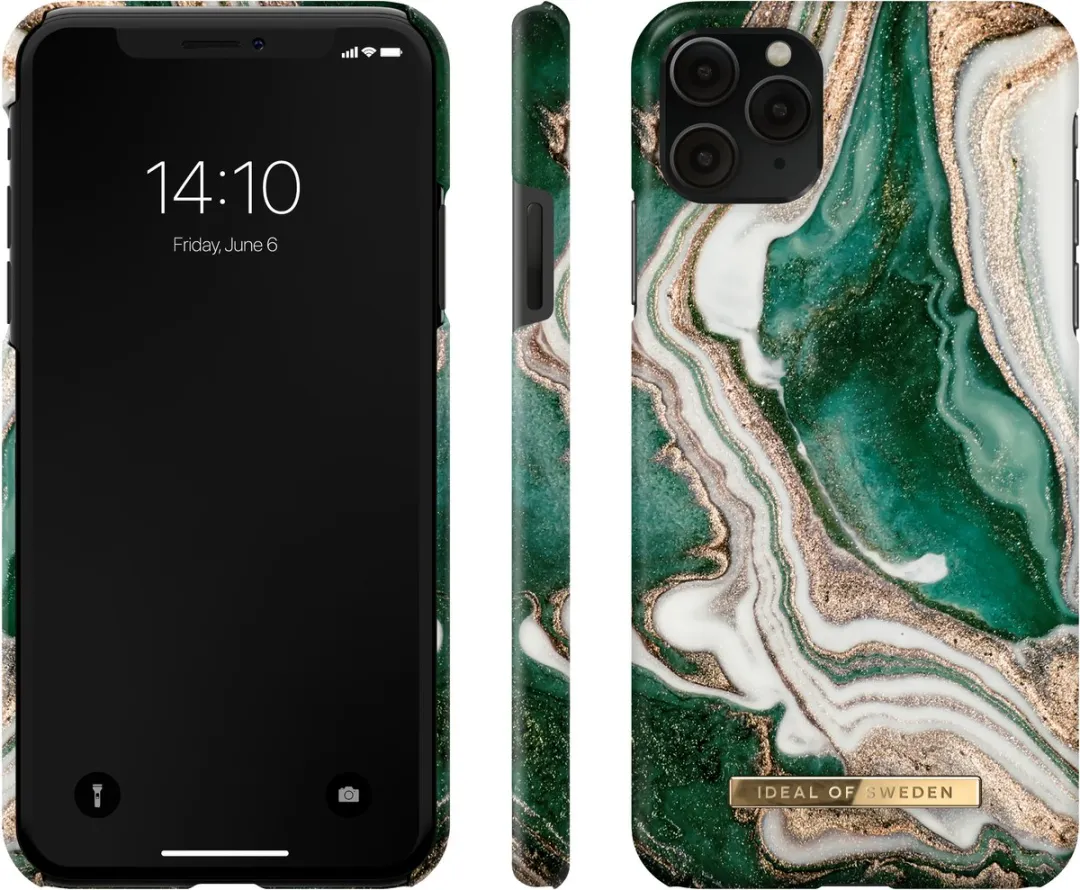 iDeal of Sweden iPhone 11 Pro Max Backcover Golden Jade Marble - IDFCAW18-I1965-98