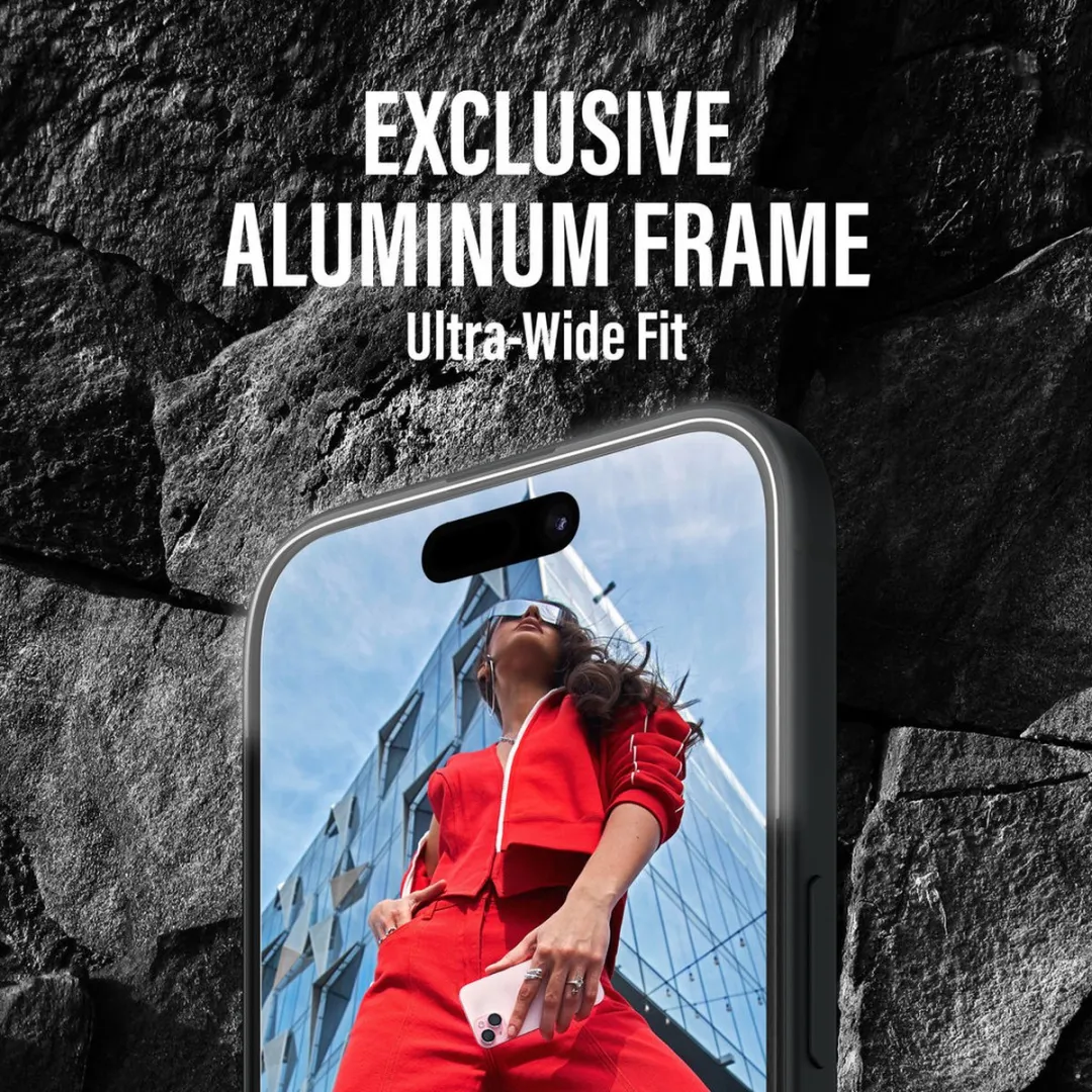PanzerGlass Ultra-Wide Fit iPhone 16 Plus Schermbeschermer - Case Friendly - afbeelding 6 van 6