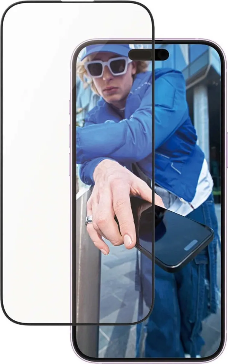 PanzerGlass Ultra-Wide Fit iPhone 16 Plus Schermbeschermer - Case Friendly - afbeelding 3 van 6