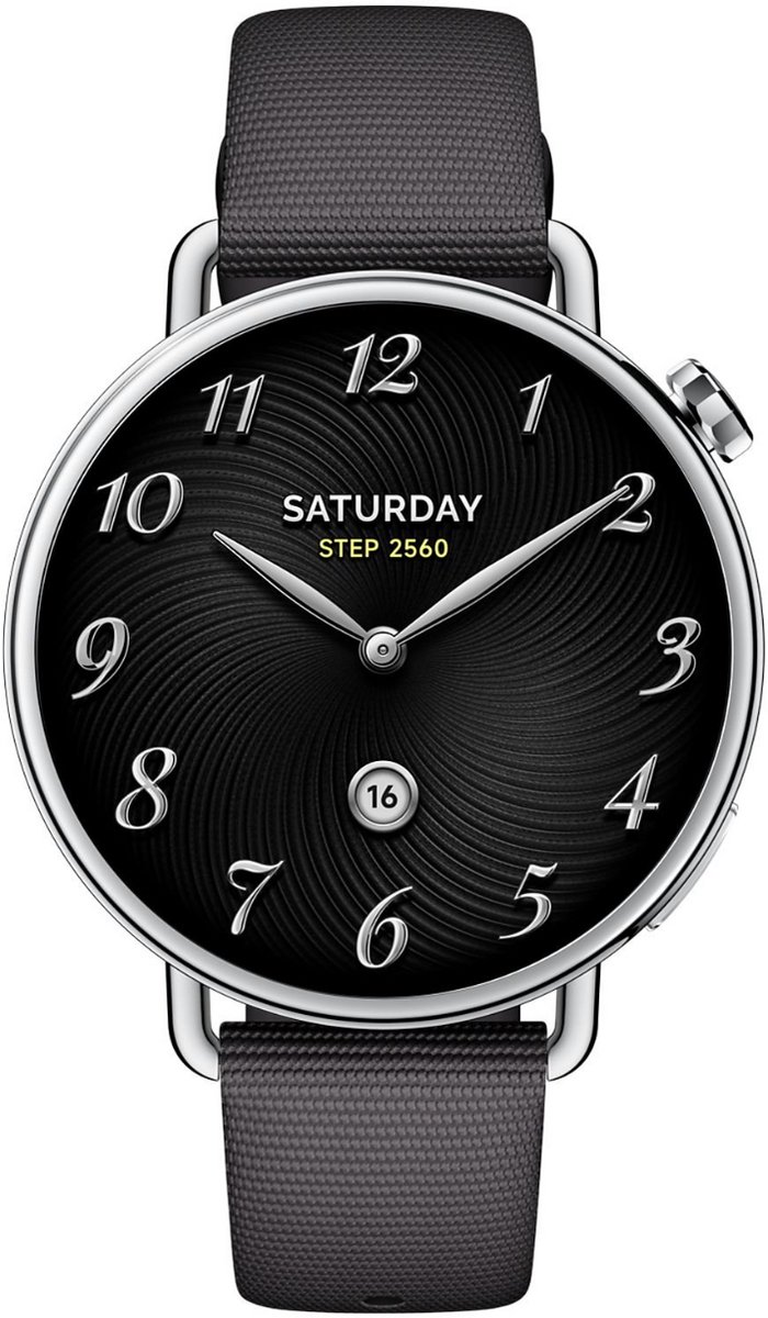 Xiaomi Watch S4 - Smartwatch - 41mm - Fluororubber Strap - Zwart