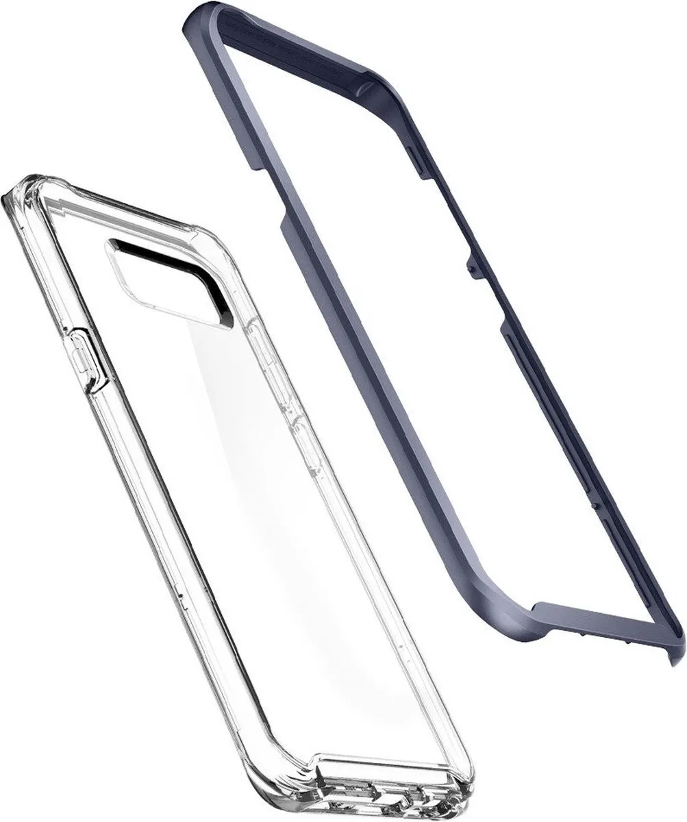 Spigen Neo Hybrid Crystal Case Samsung Galaxy S8+ - Roze/Transparant
