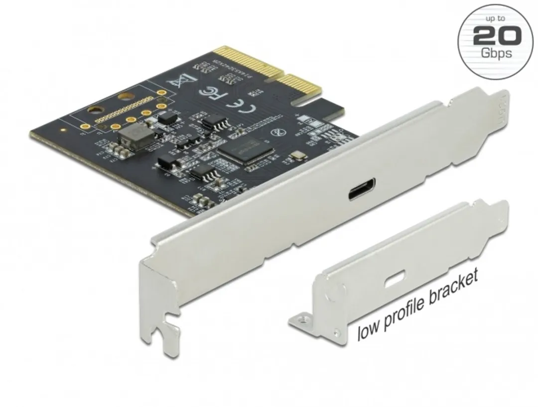 Delock 89036 PCIe USB 3.2 Gen 2x2 Adapter - USB-C