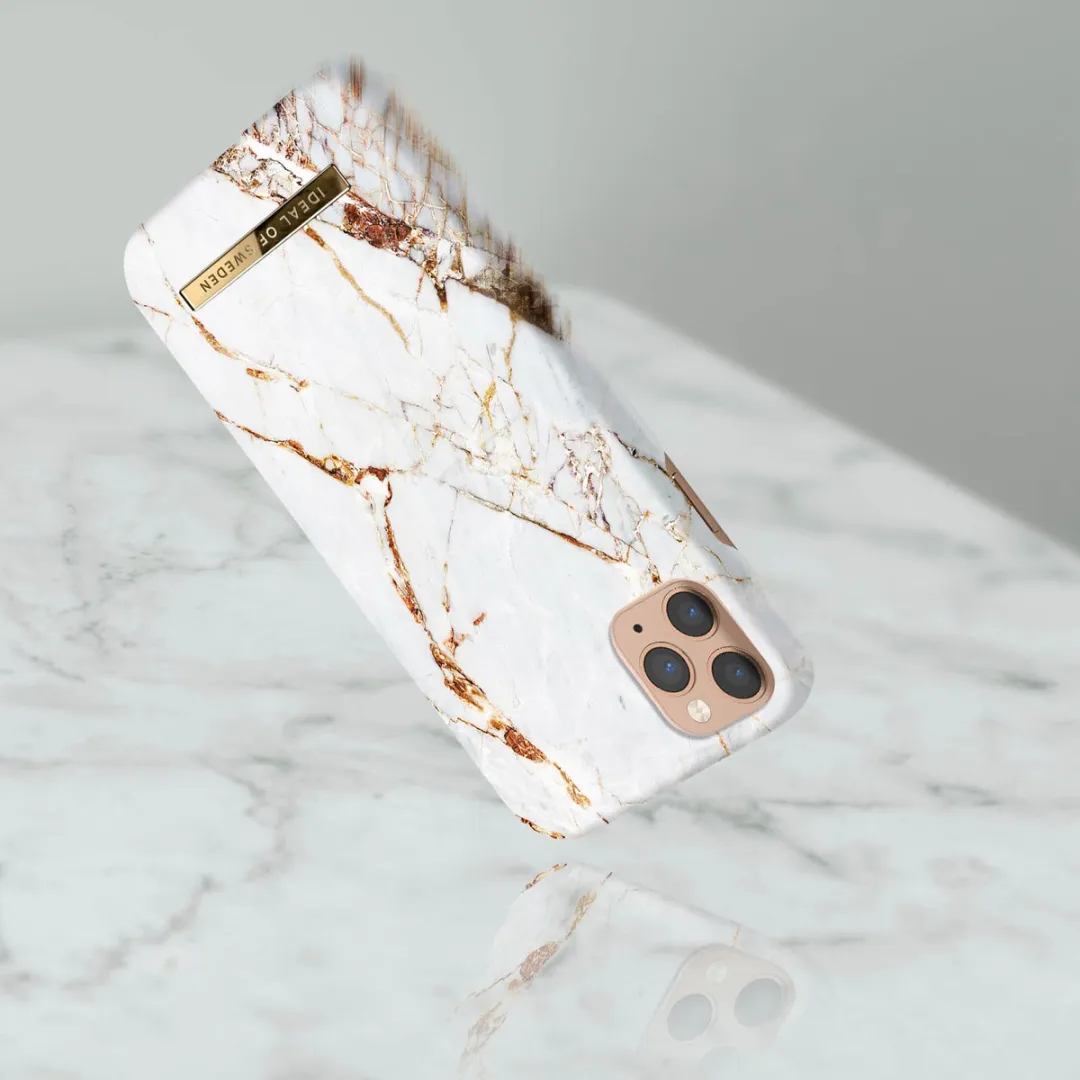 iDeal of Sweden iPhone 11 Pro Max Backcover - Carrara Gold - mpn-7340168739446