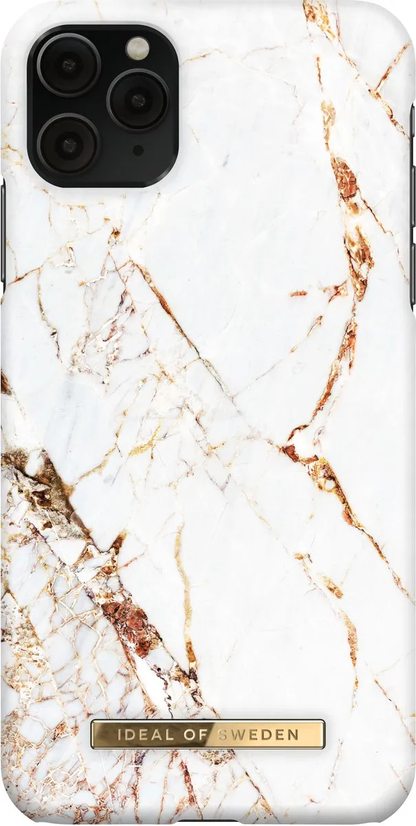 iDeal of Sweden iPhone 11 Pro Max Backcover - Carrara Gold - mpn-7340168739446