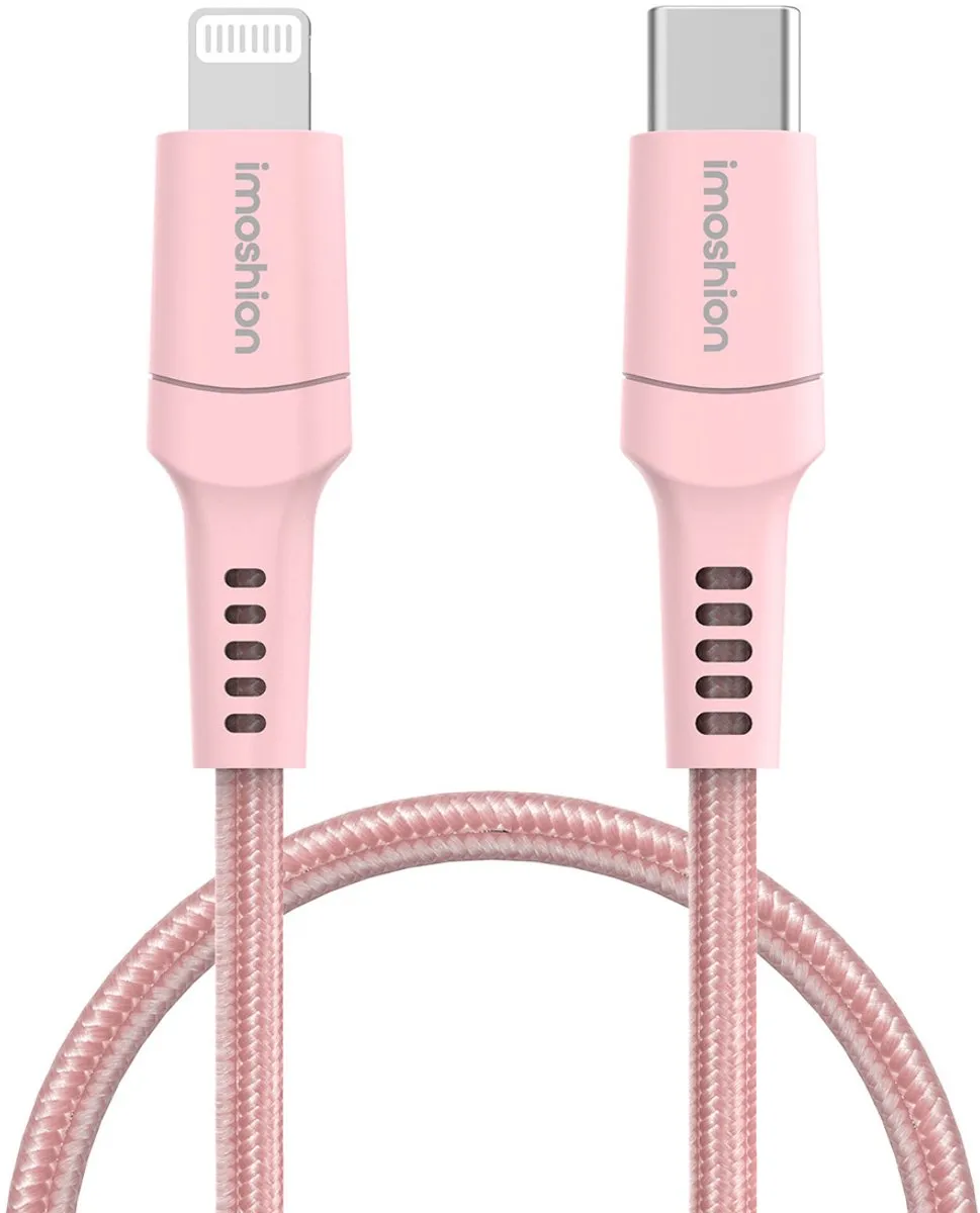 imoshion SH00065784 Lightning naar USB-C Kabel 1m