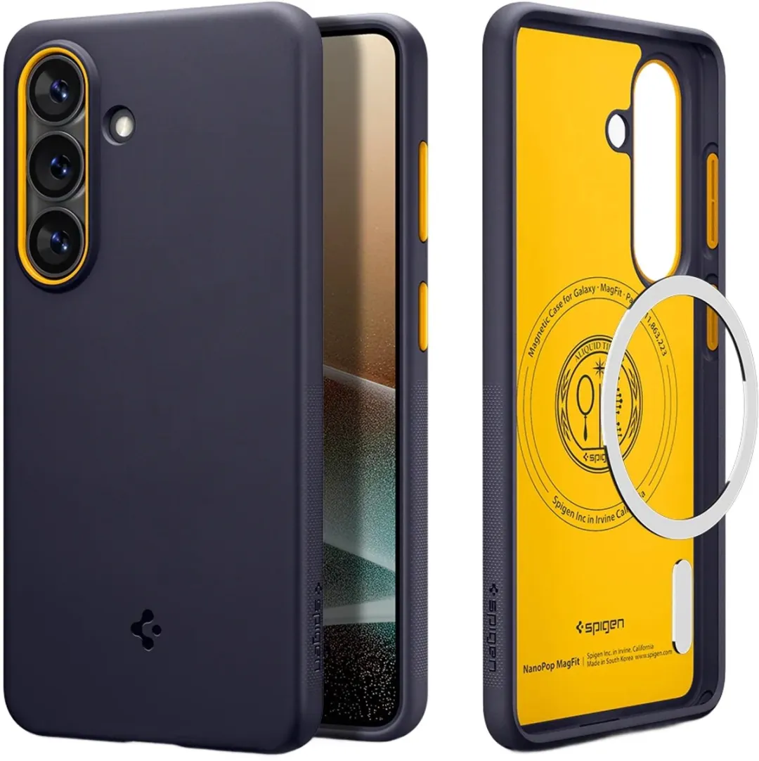 Spigen Nano Pop MagFit Backcover S26 - Donkerblauw