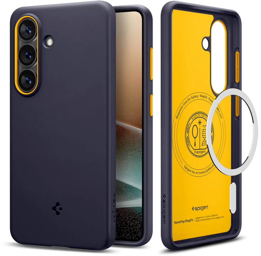 Spigen Nano Pop MagFit Backcover S26 - Donkerblauw