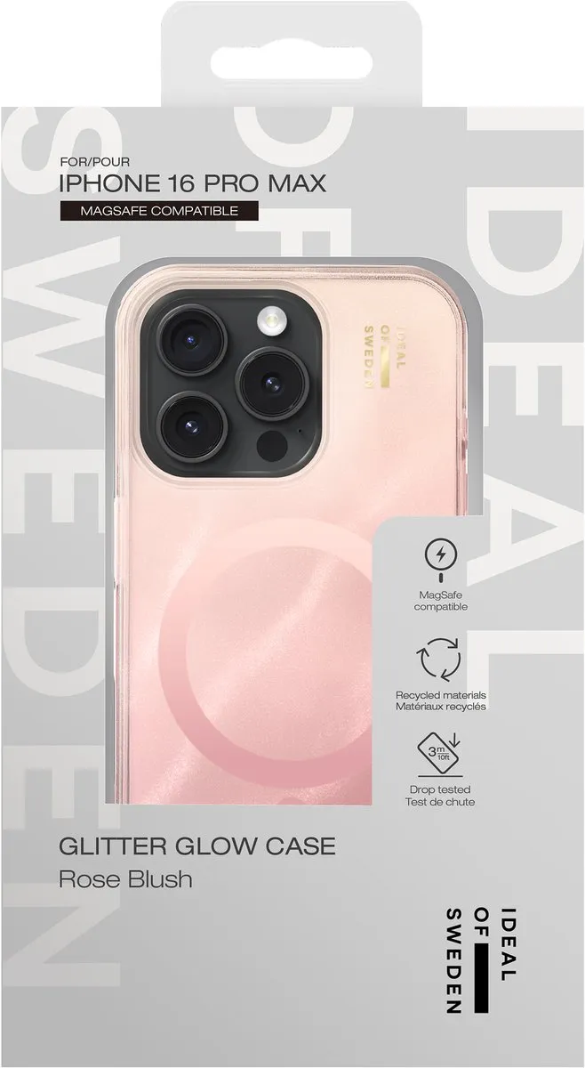 iDeal of Sweden Clear Case iPhone 16 Pro Max - MagSafe - Roze