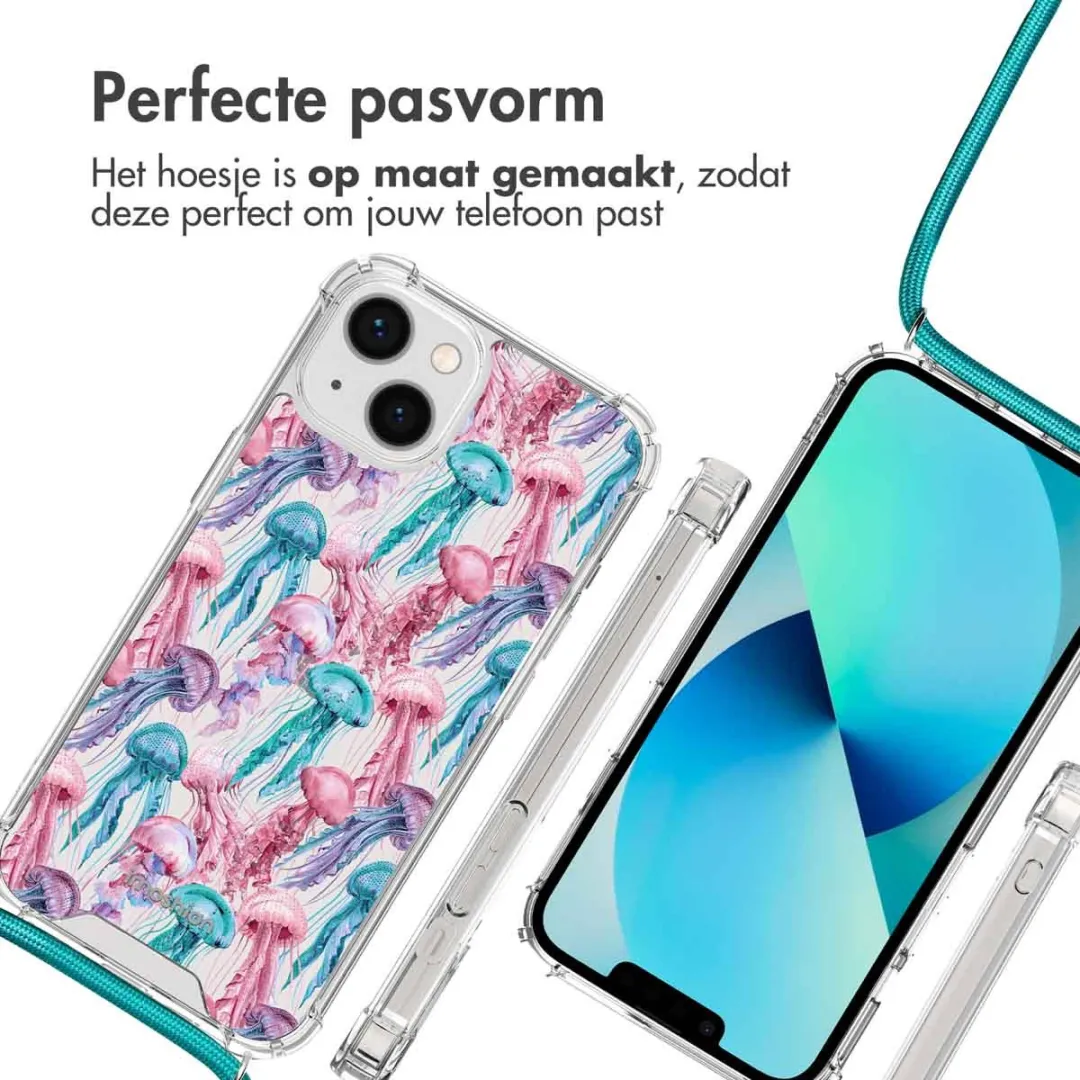 Imoshion iPhone 13 Hoesje - Jellyfish Watercolor