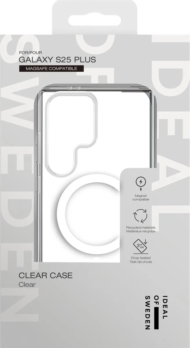 iDeal of Sweden IDCLCMS-S25U-471 Hoesje - Transparant - MagSafe - afbeelding 2 van 2