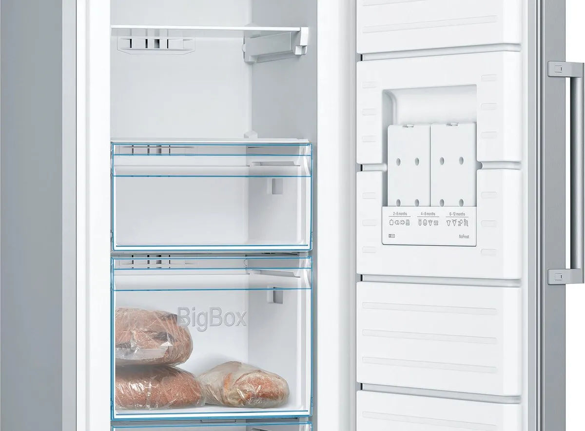 Bosch GSN33VLEP Vrijstaande Vrieskast 225L - No Frost - RVS