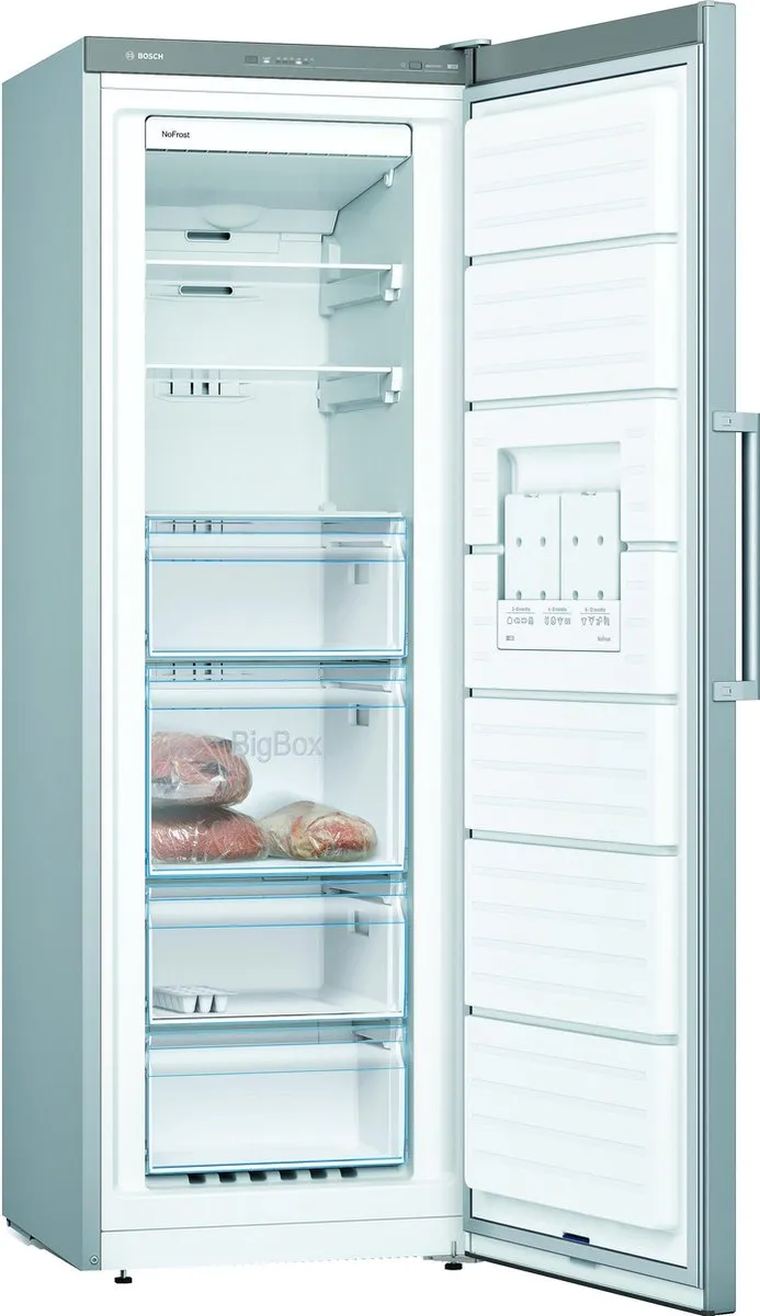 Bosch GSN33VLEP Vrijstaande Vrieskast 225L - No Frost - RVS