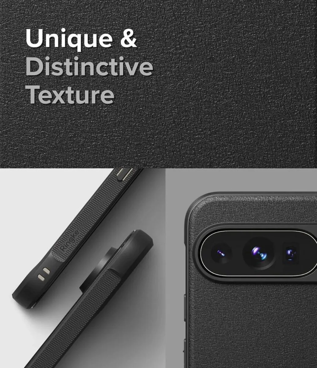 Ringke Onyx Magnetic Hoesje - Google Pixel 9 Pro XL - MagSafe - Zwart