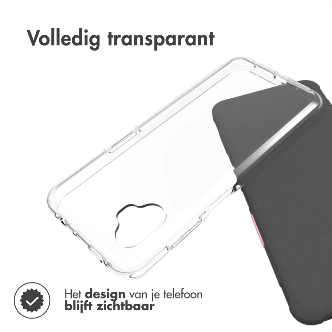 Accezz Hoesje Samsung Galaxy Xcover 7 Pro - Transparant - afbeelding 2 van 4