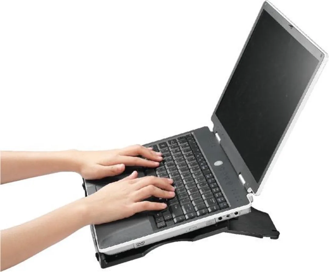 Quantore Verstelbare Laptopstandaard 484493 - Antraciet