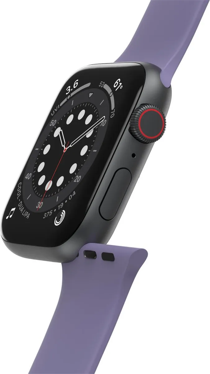 OtterBox Siliconen Bandje Apple Watch 45mm - Paars - afbeelding 6 van 6