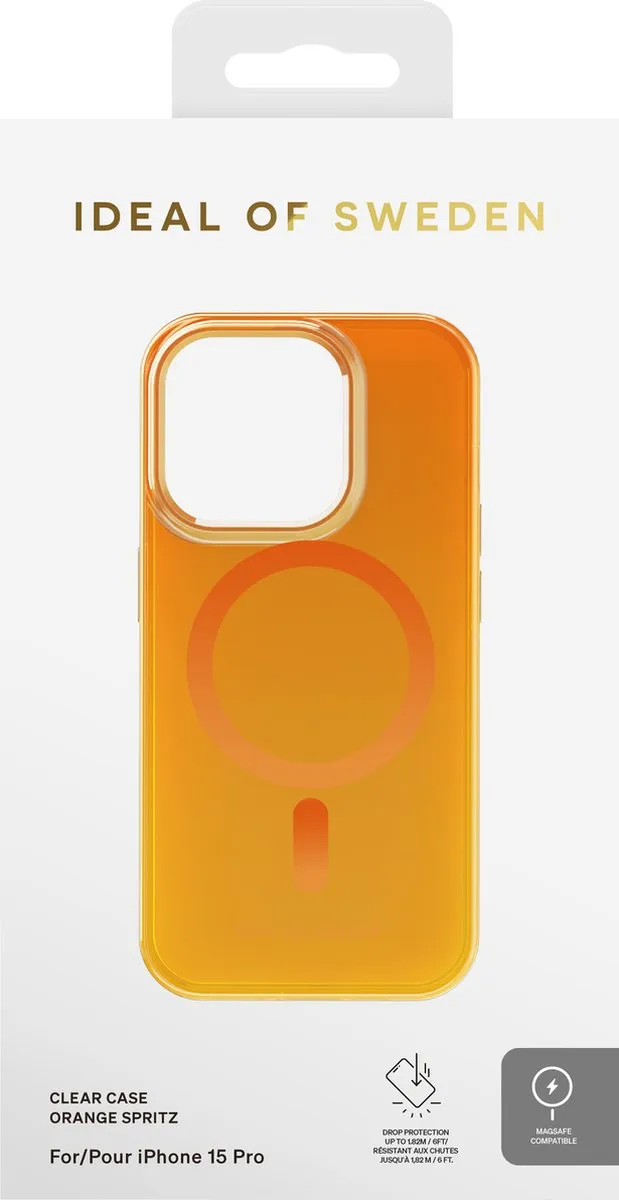 iDeal of Sweden IDCLCMS-I2361P-499 iPhone 15 Pro Hoes - Oranje
