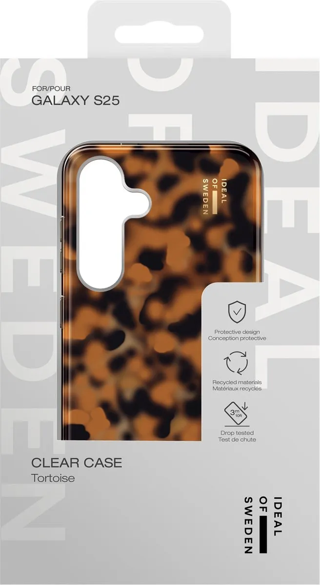 iDeal of Sweden Mirror Case Samsung Galaxy S25 - Tortoise