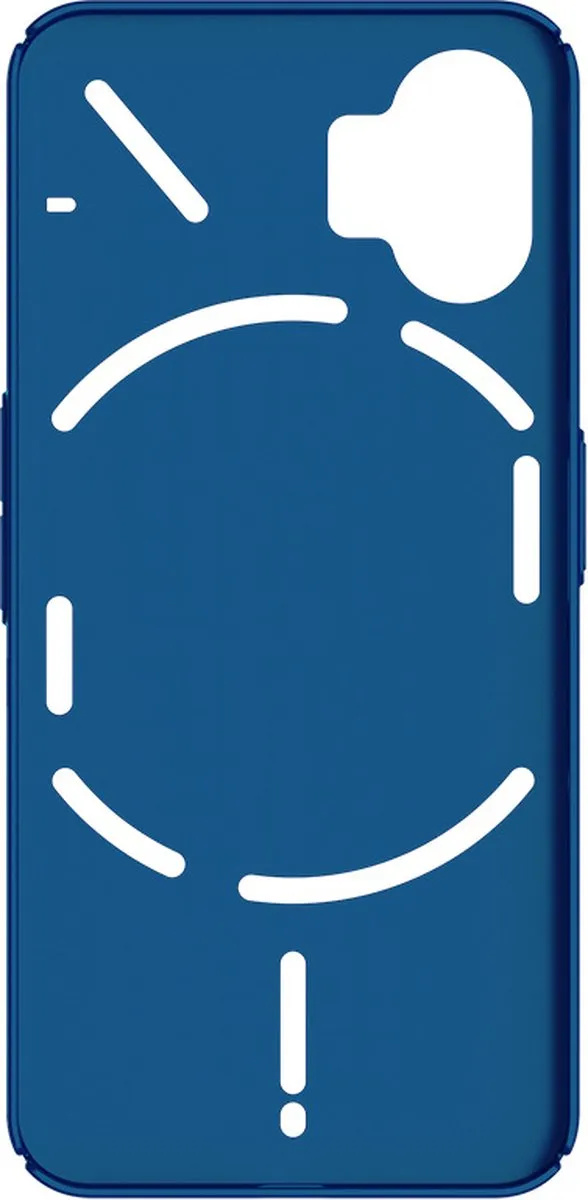 Nillkin Super Frosted Shield Hoesje Nothing Phone (2) - Blauw