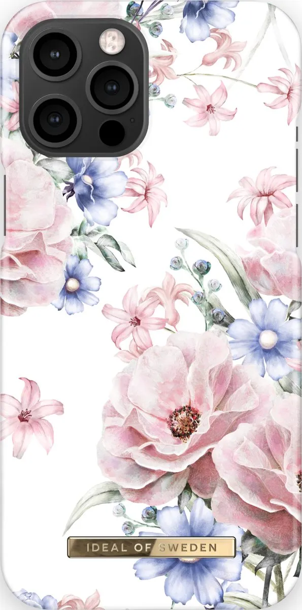 iDeal of Sweden iPhone 13 Pro Max Hoesje Floral Romance - Wit/Multi