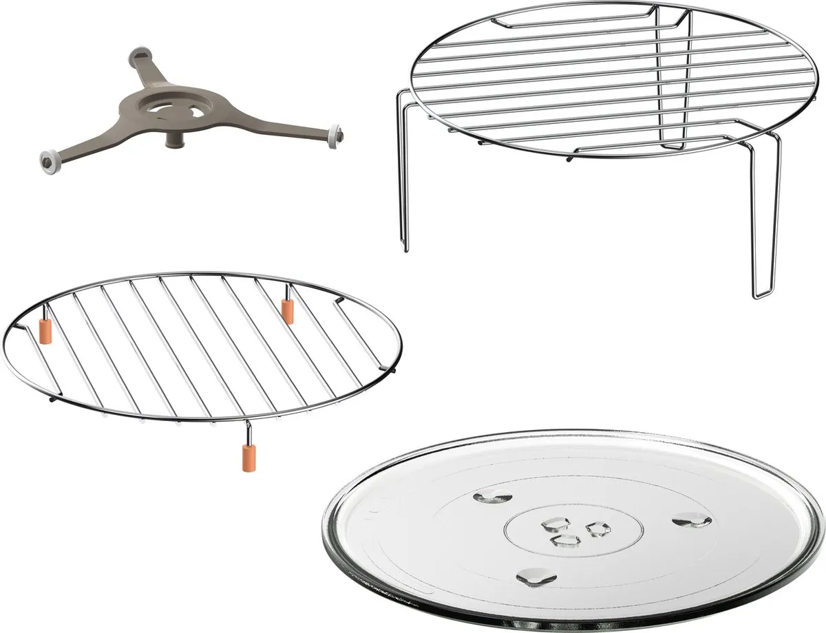 Inventum MN297CB Vrijstaande Combimagnetron 29L 1000W - Zwart