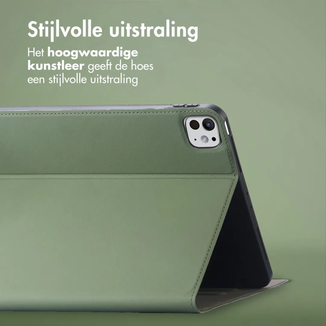 Accezz Tablethoes SH00074633 - Apple iPad Pro 13 - Groen