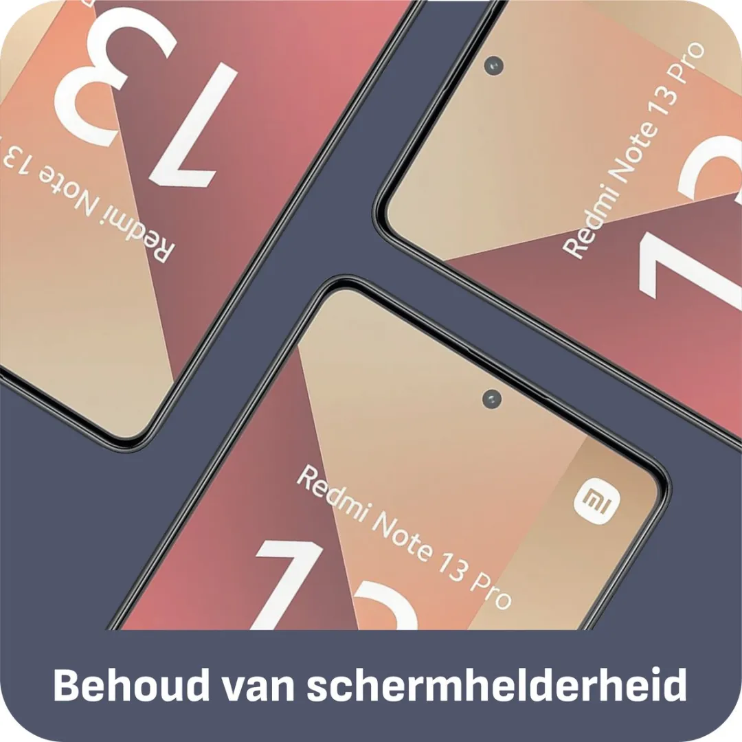 Just in Case Cazy Screenprotector Xiaomi Redmi Note 13 Pro 5G - 2 Stuks