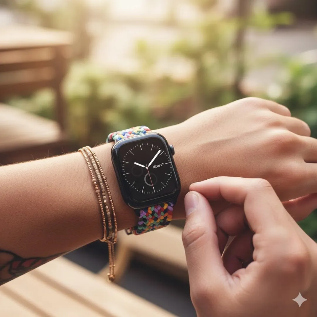 NUVEX Multicolor Horlogeband Apple Watch 38-42mm